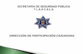 DIRECCIÓN DE PARTICIPACIÓN CIUDADANAsecretariadoejecutivo.gob.mx/work/models/SecretariadoEjecutivo/... · ambiente de confianza entre la ciudadanía y servidores públicos, fomentando