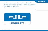 Alineador de ejes SKF Aplicación para máquinas …€¦Al pulsar en un informe, este se abrirá para visualización, edición, impresión y envío por correo electrónico. 4 ES 1.3