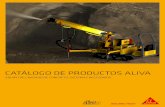 CATÁLOGO DE PRODUCTOS ALIVA - che.sika.com · Aliva equipment de Sika ofrece una línea completa de maquinaria para el procesamiento de mezclas secas y húmedas para la construcción