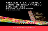 México y la Agenda Sostenible. Acciones, contribuciones · ral de Naciones Unidas y los líderes de los países miembro, mismo que conforman el contenido de la Agenda 2030 de Desarrollo