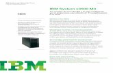 IBM System x3500 M3 · opciones actualizadas de almacenamiento y capacidad de memoria ampliada Posibilita una alta disponibilidad (HA) con ... redundante de discos independientes)