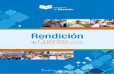 PRESIDENTE CONSTITUCIONAL DE LA REPÚBLICA MINISTRO DE ...educacion.gob.ec/.../2016/04/RENDICION-DE-CUENTAS.pdf · y cultural, el ejercicio de la ciudadanía y la unidad en la diversidad