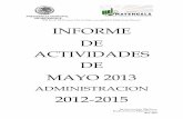 PRESIDENCIA MUNICIPAL DE MATEHUALA “2013, …matehuala.gob.mx/transparencia/ARTICULO19/FRACCION20/MARZO20… · INFORME DE APOYOS BRINDADOS MES DE MAYO DEL 2013 ... 0 Enderezar
