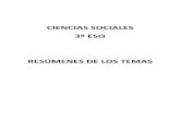 CIENCIAS SOCIALES 3º ESO RESÚMENES DE LOS …yoquieroaprobar.es/_pdf/30064.pdf · Como consecuencia de los anteriores factores, en España se dan diferentes tipos de climas, que