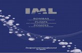 BOMBAS - imlago.com · • Cuerpo bomba fabricado en polipropileno reforzado con fibra de vidrio, resistente a los productos químicos de la piscina, garantizando así una larga y
