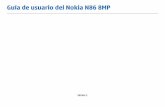 Guía de usuario del Nokia N86 8MPnds1.webapps.microsoft.com/phones/files/guides/... · el contenido del presente document o se suministra tal cual. salvo que asÍ lo exija la ley
