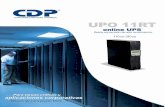 UPO11-2RTAX - Internacional de Equipos. UPS... · Regulación de voltaje Rango de Frecuencia Factor de cresta Distorsión armónica Forma de onda En operación normal En modo inversor