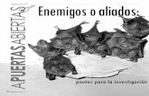 pautas para la investigación - revistas.ecosur.mxrevistas.ecosur.mx/filesco/74.pdf · El “vampiro” común es la única especie de murciélago en México (¡de las 139!) que tiene