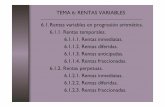TEMA 6: RENTAS VARIABLES 6.1.Rentas variables …ocw.unileon.es/fundamentos-del-analisis-de-las-operaciones... · 6.1.Rentas variables en progresión aritmética. c) Rentas temporales,