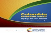 Colombia - IV Congreso Nacional Educación Rural · LESMA Lectura, escritura y matemáticas para la primaria rural. ... PND Plan Nacional de Desarrollo 2014 – 2018, “Todos por
