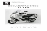DOCUMENTACIÓN DE TALLER - infotech.peugeot …infotech.peugeot-motocycles.fr/doc/SAV/CHASSIS_SATELIS-05B.pdf · Después de cambiar el calculador de inyección o la caja mariposa,