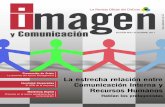 Comunicación Interna y Recursos Humanos - … Imagen y... · de comunicación interna que guarde estrecha relación con los objetivos y metas trazadas que desea alcanzar la entidad.