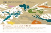 Elementos del ADB - fao.org · 5 Fundamento de las medidas de acceso y distribución ... 6 Elementos de las medidas de acceso y distribución de beneficios en relación con los recursos