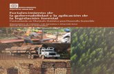 BANCO MUNDIAL Reporte No. 36638-GLB Fortalecimiento de la ... · Confrontando un Obstáculo Sistémico para Desarrollo Sostenible Departamentos de Ambiente, y de Agricultura y Desarrollo