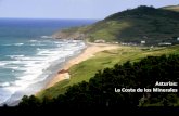 Asturias: La Costa de los Minerales - ige.org · a la fluorita es que puede observarse su hábito cristalino en múltiples formas como cubos, tanto asilados como asociados a ... El