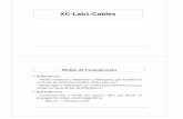 XC-Lab1-Cables - studies.ac.upc.edustudies.ac.upc.edu/FIB/XC/cables-3.pdf · Proyecto de cableado estructurado Cuestiones a tener en cuenta: • Diseñar el cableado para poder adaptarlo