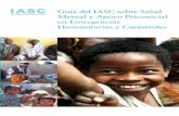 Guía del IASC sobre Salud La Guia del IASC para … · Protección y Defensa de Derechos Humanos Recursos humanos Apoyo y movilización comunitaria Servicios de salud ... La Guía