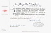 Certificacion It'úm, 140 Mío Académico 20134014senado.rrp.upr.edu/RevisionBA/Propuestas2013-14/CSA-140-2013-14... · otro de Comunicación Profesional para Contadores de 1.5 créditos