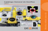 Catálogo General de GeoMax 2011 - … · todos los equipos GeoMax, lo cual significa que puedes estar seguro de la confiabi- ... exportar en el formato que desee para control total