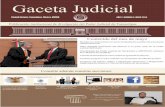 Gaceta JudicialGaceta Judicial - pjetam.gob.mx · Judicatura tamaulipeca crea Unidad de Igualdad de Género Continúa programa “Cine ... en el Estado, como es el caso de esta primera