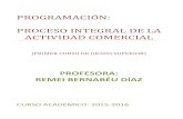 PROGRAMACIÓN: PROCESO INTEGRAL DE LA ACTIVIDAD COMERCIALieslloixa.edu.gva.es/Documentos/departamentos/CF/actcom.pdf · PROCESO INTEGRAL DE LA ACTIVIDAD COMERCIAL REMEI BERNABÉU