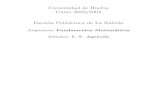 Universidad de Huelva Curso 2003/2004 Escuela Polit´ecnica de La … · 2015-09-02 · Elementos como la derivacion, ... Simetr´ıas entre funciones Las propiedades de simetr´ıa