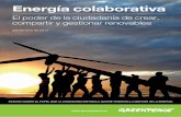 El poder de la ciudadanía de crear, compartir y …archivo-es.greenpeace.org/espana/Global/espana/2017/documentos... · LAS ENTIDADES ELÉCTRICAS EN EL CONTEXTO ... los combustibles