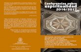Conferencias sobre espiritualidad - Fe | Culturaevangelizacionvalencia.org/wp-content/uploads/2016/10/diptico-e... · Darío Molla Llacer, ... 29 La presencia de Dios en la historia
