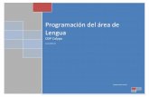 Programación del área de Lengua - Inicio | CEIP …ceip-calypo.centros.castillalamancha.es/.../PROGRAM.LENGUA.pdf · En definitiva, el alumnado ha de ... 10. Reproducir textos orales.