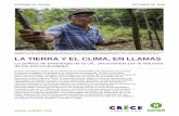 LA TIERRA Y EL CLIMA, EN LLAMAS - oxfam.org · LA TIERRA Y EL CLIMA, EN LLAMAS La política de bioenergía de la UE, secuestrada por la industria de los biocombustibles ... Al mismo
