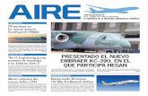 PRESENTADO EL NUEVO EMBRAER KC-390, EN EL QUE PARTICIPA HEGAN · siete socios del Cluster de Aeronáutica y Espacio del País Vasco HEGAN, que han logrado entrar en este nuevo programa