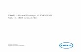 Dell UltraSharp U3415W Guía del usuario - …content.etilize.com/User-Manual/1029563796.pdf · • Informe de calibración de fábrica • Información sobre seguridad y aspectos