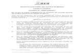 PROYECTO DE ACUERDO - ieem.org.mx · Consejo General emitió el Acuerdo IEEM/CG/50/2016, por el que creó la Comisión Especial para la Revisión y Actualización de la Normatividad