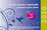 Por un consumo responsable, 2010 - CECUcecu.es/publicaciones/INC09_calendario_2010.pdf · productos y servicios acordes a sus necesidades y a su economía, y que además, a lo largo