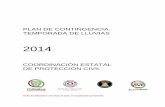 Plan de Contingencias de Fenómenos … · 2004 – Agosto Lluvias torrenciales en Flores Magón Municipio de Buenaventura, deja un saldo de cientos de . 2014) · · · ...