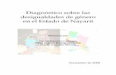 Diagnóstico sobre las desigualdades de género en el …cedoc.inmujeres.gob.mx/ftpg/Nayarit/nay02.pdf · aborda la situación de mujeres y hombres y las situaciones de diferencias