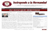 IALH MARZO 2011 - Una herramienta para el estudio de la … · revista INSTRUYENDO A LA HERMANDAD TABLA DE CONTENIDO COMENTARIOS DEL EDITOR Willie Alvarenga ... dar la historia de