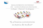 COLEGIO MANUEL RODRIGUEZ -  · articulador de las acciones necesarias para reflexionar y actuar sobre el fortalecimiento de los ... Convención de los Derechos de las Personas con