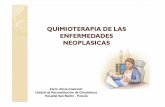 QUIMIOTERAPIA DE LAS ENFERMEDADES … · vez con la radioterapia con el fin de potenciar el efecto local de ... intracavitaria : intravesical, intraperitoneal, intrapleural, intradural