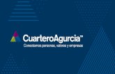 Presentación de PowerPoint - cuarteroagurcia.comcuarteroagurcia.com/wp-content/uploads/Dossier-CuarteroAgurcia.pdf · Community Manager con +de 90 participantes CuarteroAgurciæ