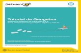 Tutorial de Geogebra - cmapspublic2.ihmc.uscmapspublic2.ihmc.us/.../Tutorial_GeoGebra_final.pdf · En las netbooks abrir el software GeoGebra para graficar los triángulos. 2. Insertar