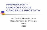 Presentación de PowerPoint - Instituto Nacional de ...€¦ · Dar información del cáncer de prostata y como se diagnostica ... Cancer Prostate, Lung ...