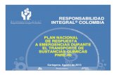 RESPONSABILIDAD INTEGRAL COLOMBIA - Inicio | … · JUSTIFICACIÓN 2. Normativa Nacional: Decreto 321, 1999. Adopta el Plan Nacional de Contingencia contra derrames de Hidrocarburos,