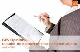 Presentación de PowerPoint - gfk.com · Aprobación del desempeño de los últimos Presidentes del Consejo de Ministros del gobierno de Ollanta Humala y el actual, Pedro Cateriano