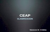 CEAP - med.unne.edu.ar · CEAP • La ecografía doppler color es el patrón de oro en el diagnóstico por imágenes de la EVC • La comunidad médica a nivel internacional, vio
