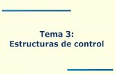 3.1. Secuencial 3.2. Selección 3.3. Repetición Moodle 44.pdf · Estructura de Control: Alternativa Doble Anidada Tema: Estructuras de control. Escribir un programa C que lea tres