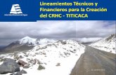 Financieros para la Creación del CRHC - TITICACA · 26 Consejos de Cuenca, 1993-2009 en dos años 24! Órganos auxiliares Participación proporcional: ... ejerce la AAA. Coordinación
