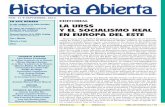 Historia Abierta - CDL Madrid | Colegio Profesional Historia: empezó en 1917 y acabó en 1991. El XX es el siglo del comunis - mo, doctrina que siguió más de un ter - cio de la