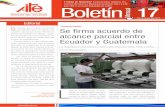 Editorial - AITE I Asociación de industrias textiles del ... · para la industria textil – confección ecuatoria-no, tanto en materia ofensiva como defensiva. ... La meta es dotar