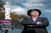 mundo T&B Canada - Please select a region · artículo principal 4 T&B implementa la solución Power de gestión de talentos para desarrollar líderes futuros tener éxitos 7 WESCO